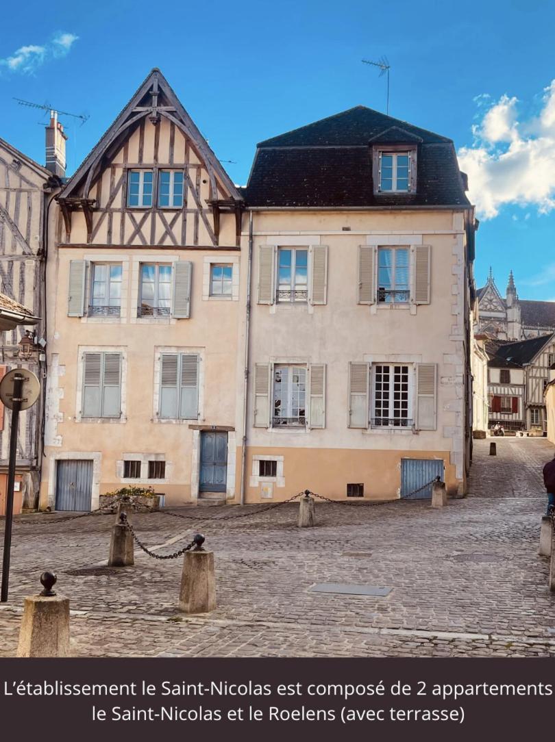 Appartement Le Saint-Nicolas Auxerre Les Quais 外观 照片