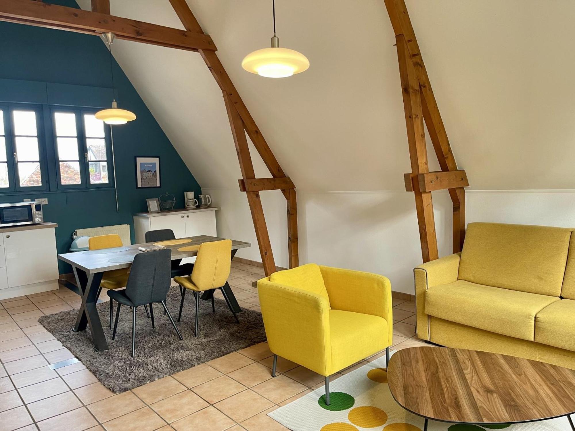 Appartement Le Saint-Nicolas Auxerre Les Quais 外观 照片
